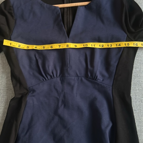 Kate Spade Colorblock A-Line Ponte Dress - Picture 6 of 8